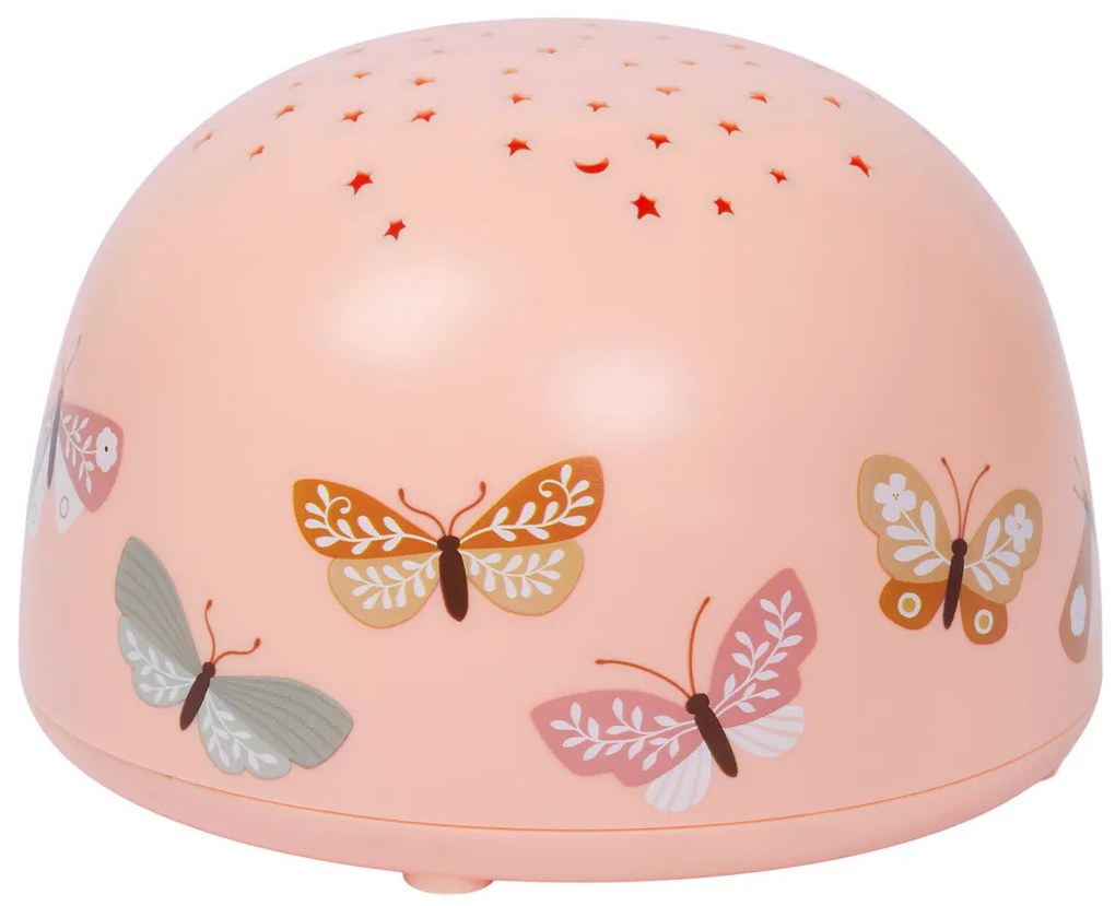 A Little Lovely Company - lampa s projektorom - motýliky
