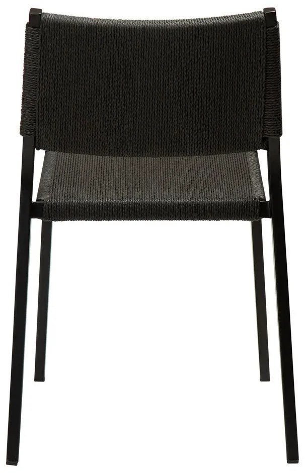 Čierna jedálenská stolička DAN-FORM Denmark Loop