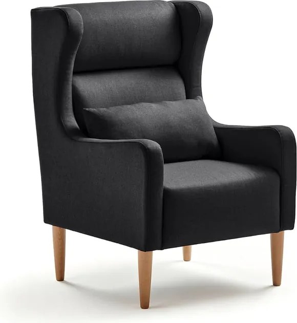 Kreslo LUCKY, čalúnenie Medley, čierna