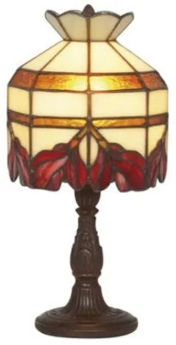 Vitrážová lampa na nočný stolík 31*15