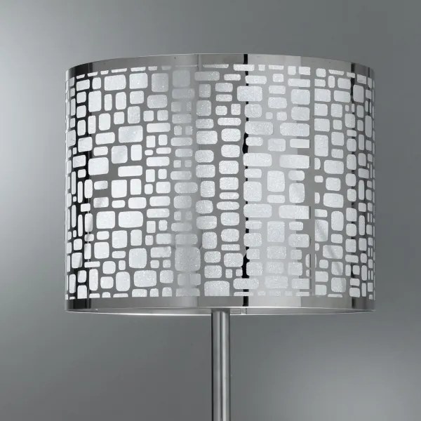 ONLI - Stolná lampa BRUCE 1xE27/15W/230V 52 cm matný chróm