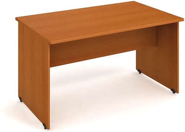 Stôl rokovací rovný Uni, 1400 x 800 x 755 mm, buk