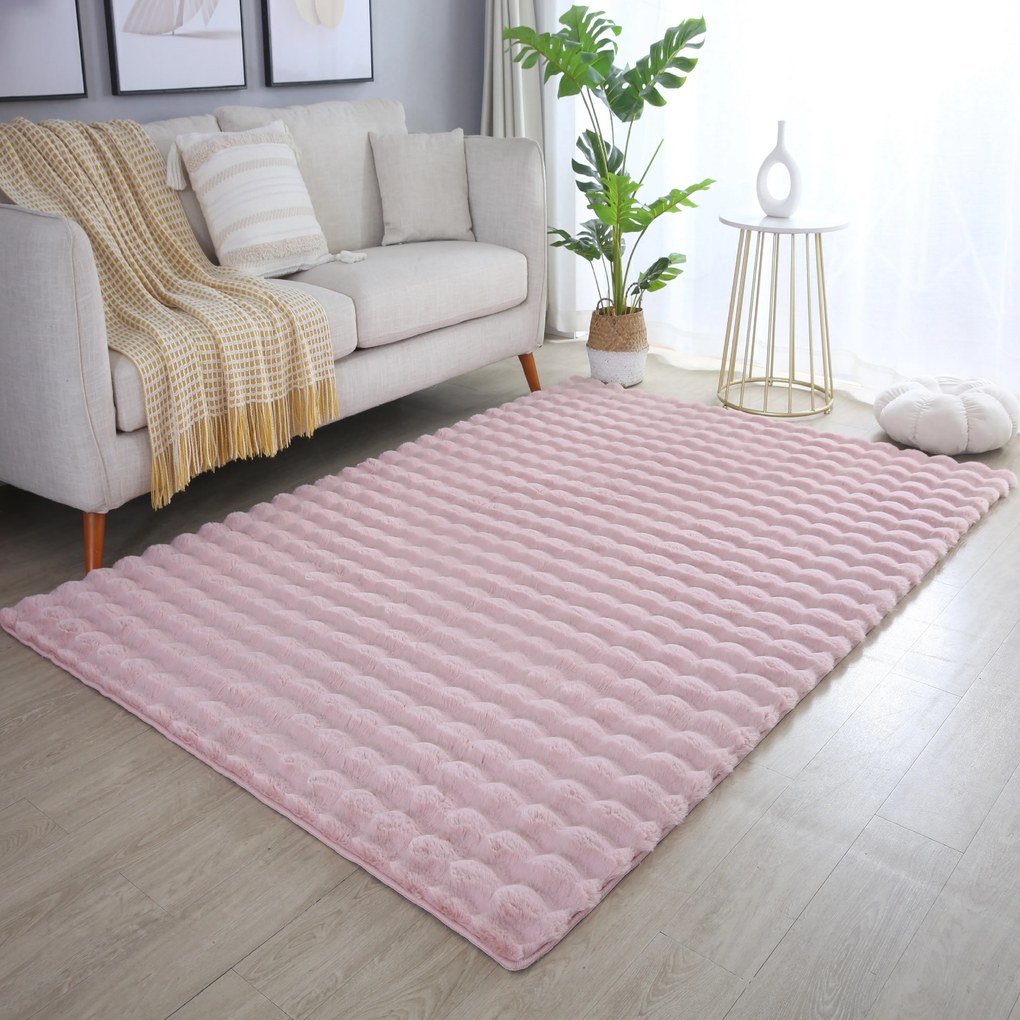Ayyildiz, Koberec behúň Ambiance 5110 Rose, 80x250, ružová, obývacia izba