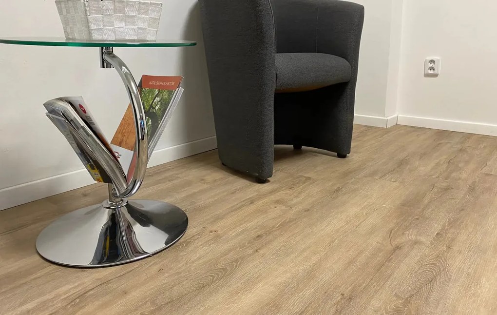 Egibi, Vinylová podlaha kliková Green line Dub sedliacky, 1190 x 180 mm