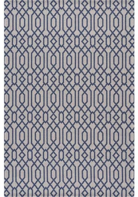 Koberec Casa Cotton 21421 sivý / granátový