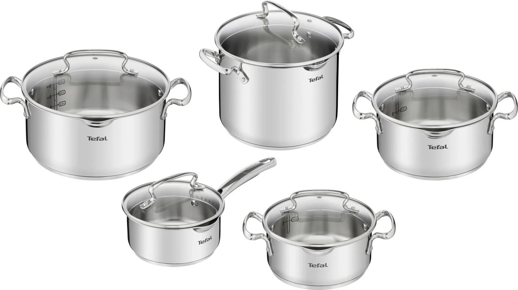 XXXLutz SADA HRNCOV, 10-dielne Tefal - Sady hrncov - 006781059201