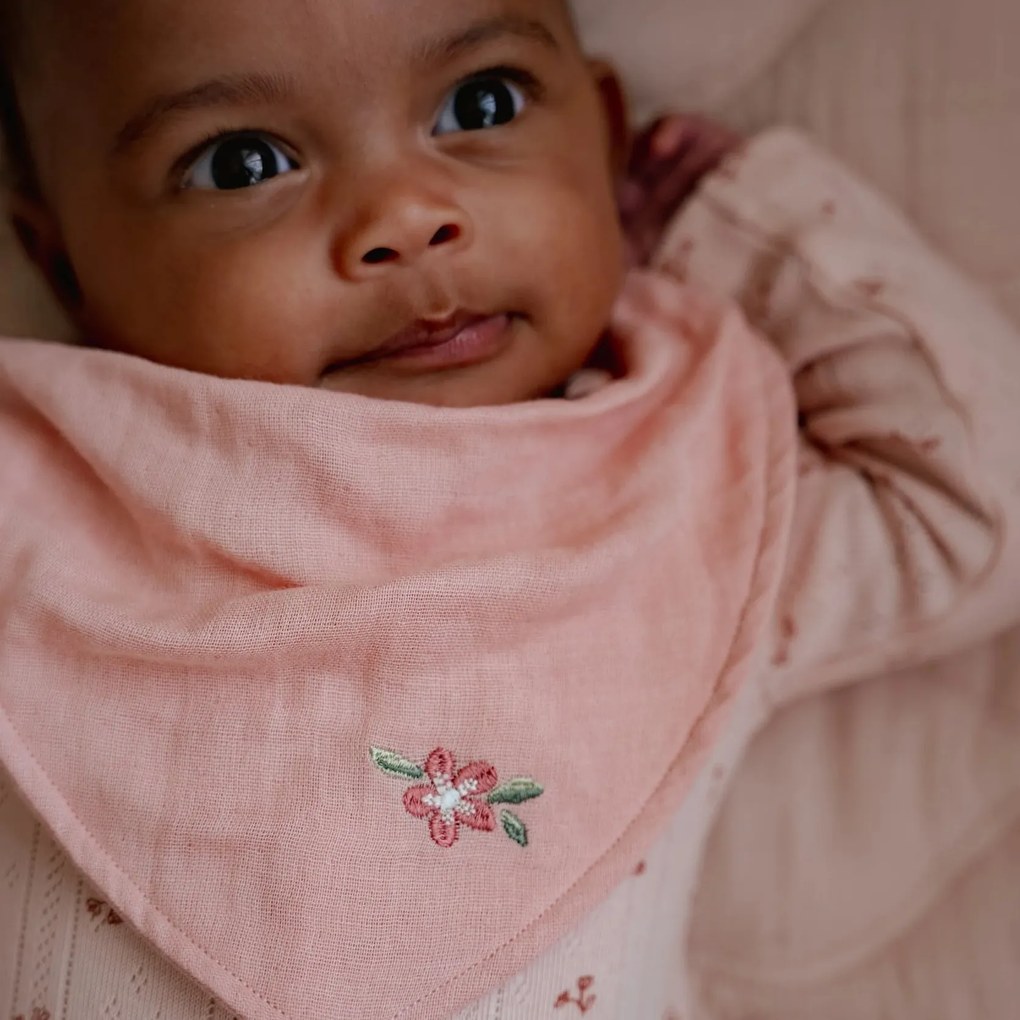 Podbradník bandana 2 ks Pure Blossom