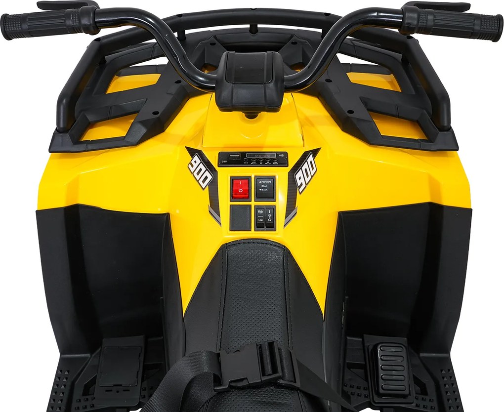 Ramiz Štvorkolka 4x4 ATV WOLF žltá