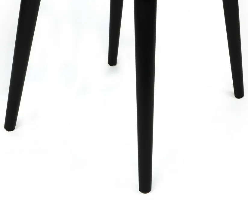 Súprava jedálenských stoličiek Alfa Brown and Black, 4 ks