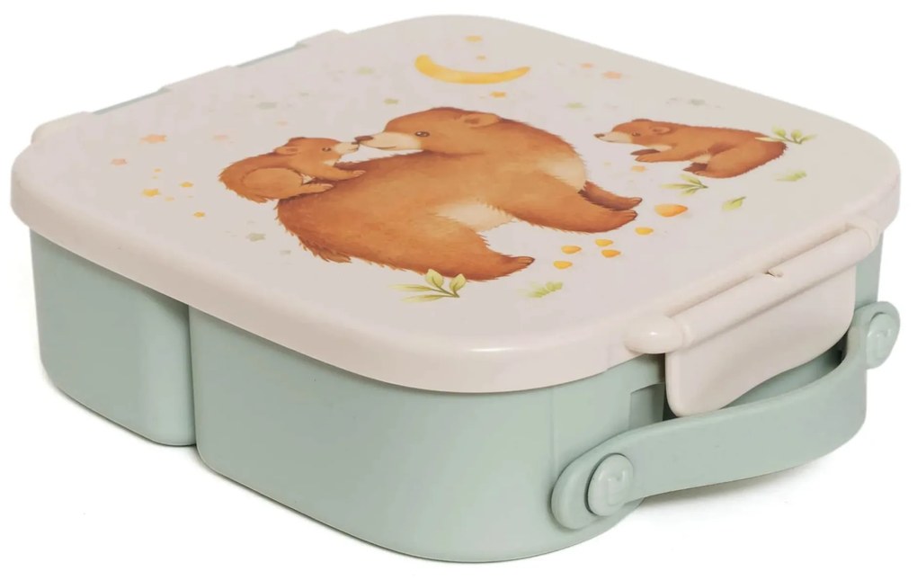 PETIT MONKEY Desiatový box Bento Bears and Stars