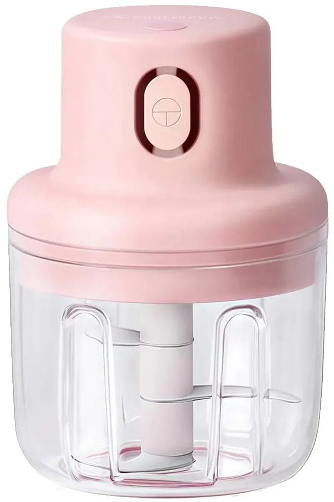 Akumulátorový elektrický sekáčik KB010 250 ml - ružový
