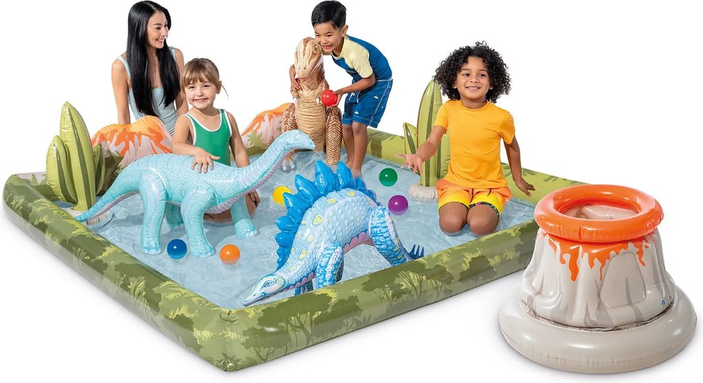 Nafukovacie detské ihrisko Jurský park Intex 56132