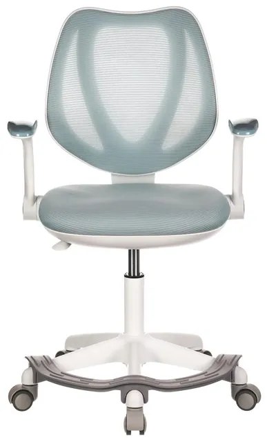 BONTEC Detská stolička, výškovo nastaviteľná, modrá sieťovina, KA-C806 BLUE Farba: Šedá