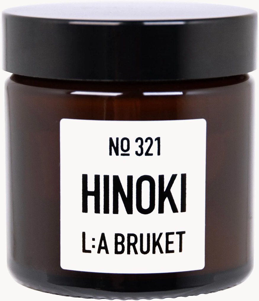 Vonná sviečka Hinoki (citrus, čierne korenie)