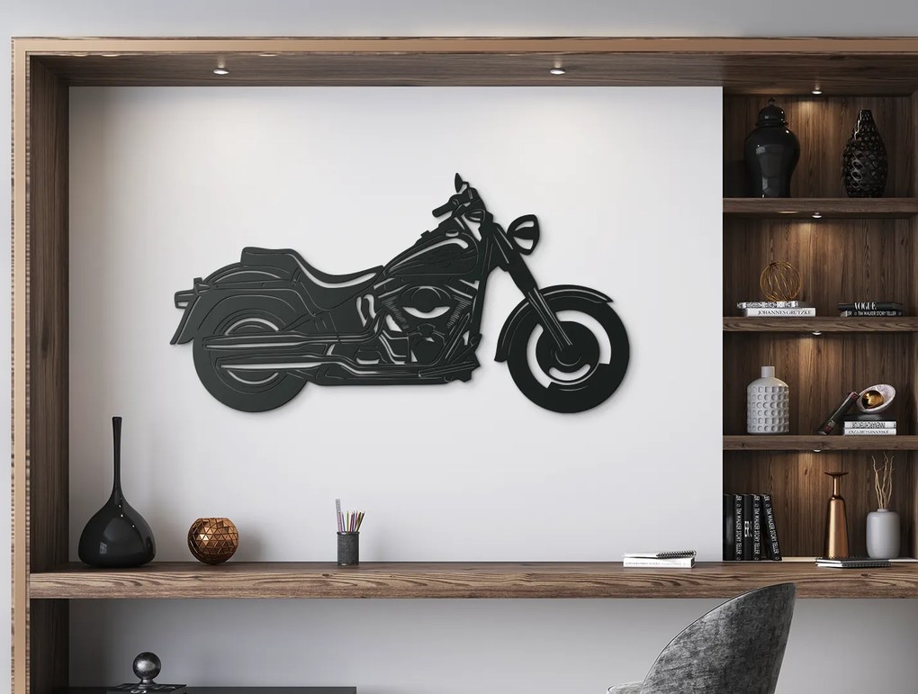 drevko Obraz na stenu Cruiser Rozmer obrazu: 46,5 x 89 cm, Farba dekorácie: Čierna