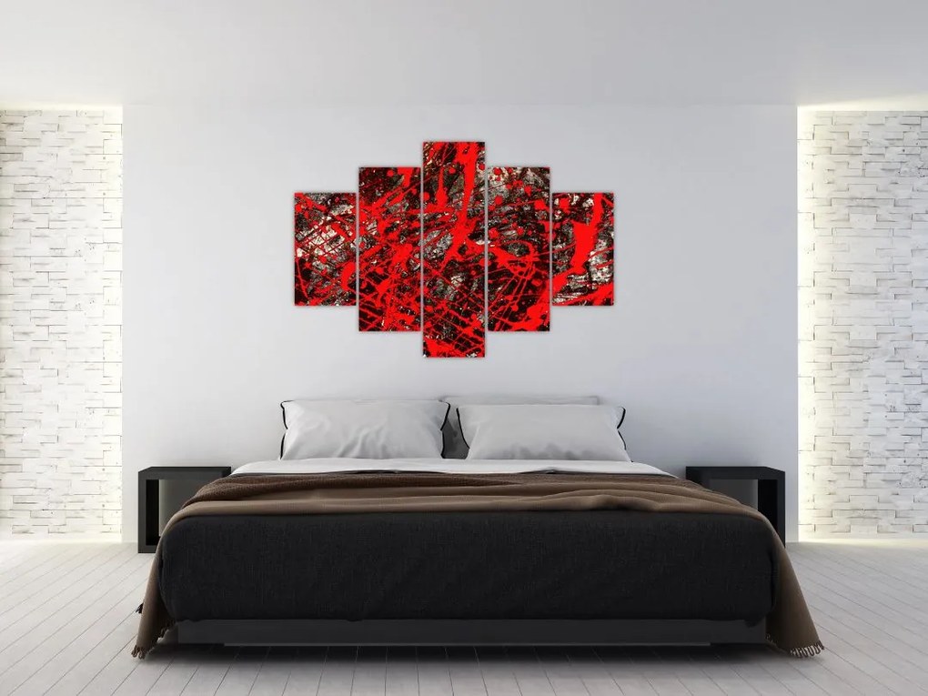 Obraz - Expresívne abstrakcie (150x105 cm)