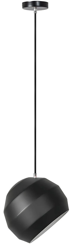 Toolight - Stropná lampa 1xE27 APP381-1CP, čierna, OSW-05013