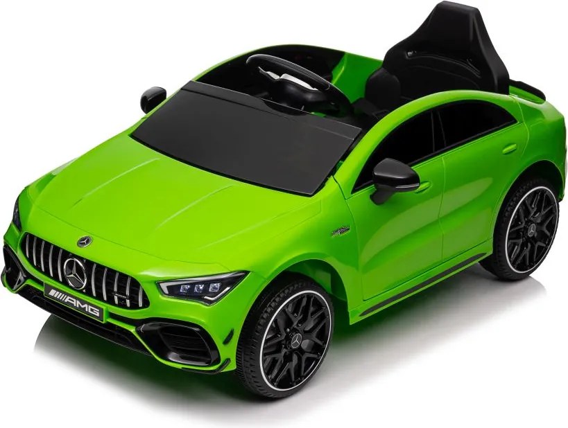 LEAN CARS Elektrické autíčko Mercedes CLA 45s AMG 4x4 zelené