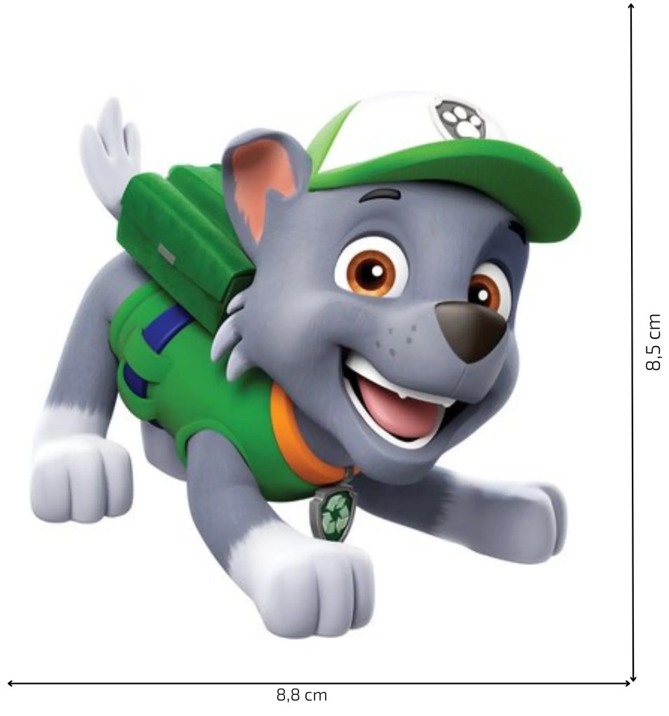 PIPPER. Samolepka nad vypínač „PAW Patrol - Rocky"