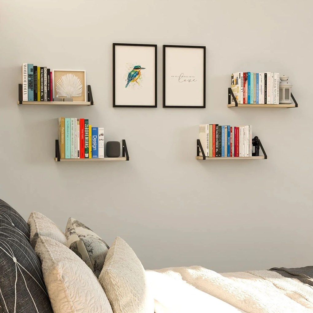 Dekorstudio Sada drevených poličiek LOFT 322182