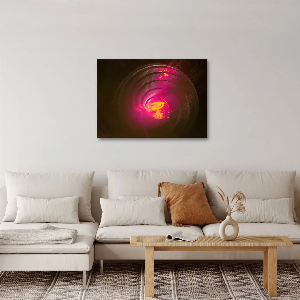 Obraz - abstrakcie špirály (70x50 cm)
