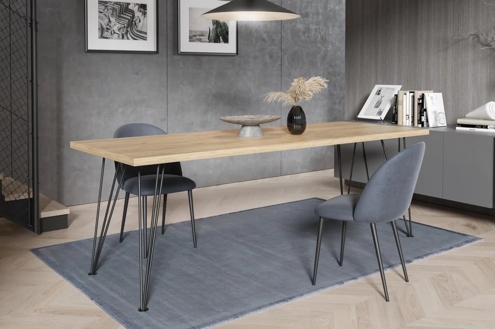 Rozkladací jedálenský stôl EDISON  120/240 x 80
