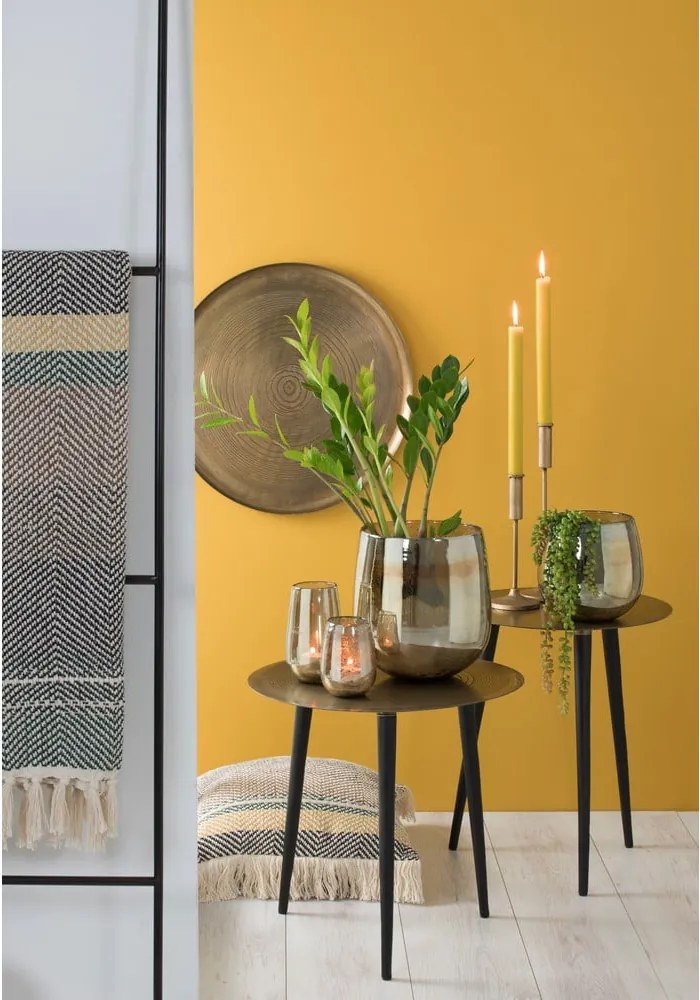 Čierny kovový dekoratívny rebrík Siem - Light &amp; Living