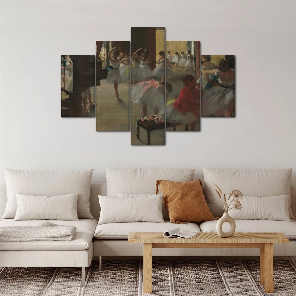 Obraz - Edgar Degas, The Dance Class, reprodukcia (150x105 cm)