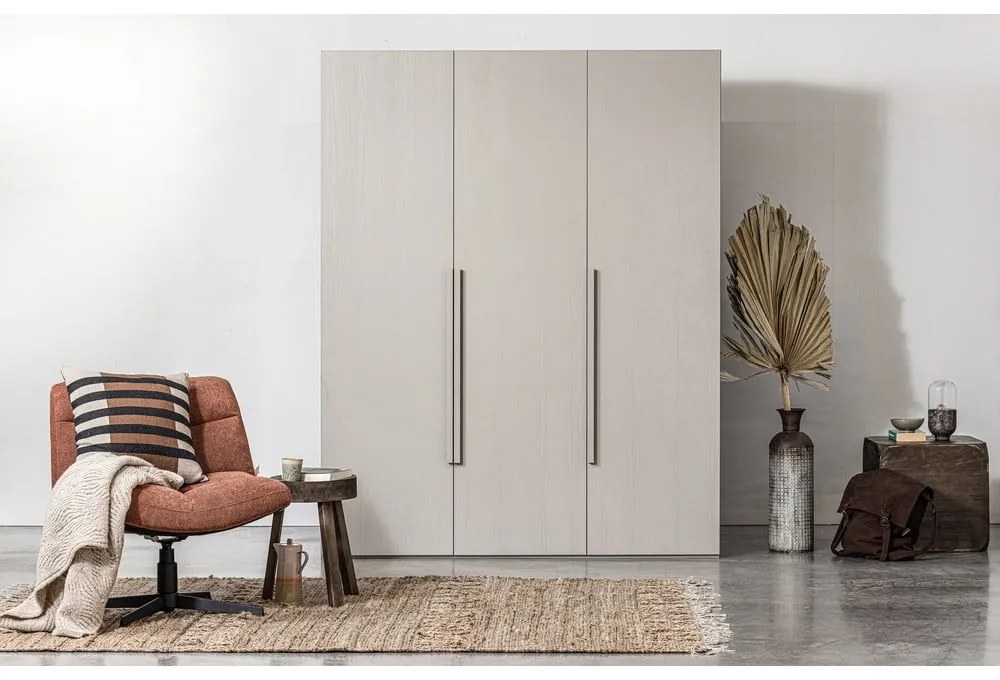 Sivá modulárna skriňa 165x210 cm Rens – WOOOD