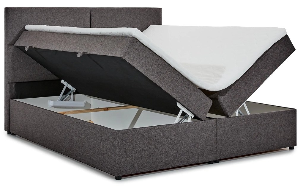 Manželská posteľ Boxspring 165 cm Alyce (zelená) (s matracmi). Akcia -20%. Vlastná spoľahlivá doprava až k Vám domov. 1027451