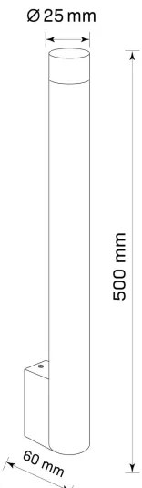 Nástenné svietidlo GLAM 1xG9/8W/230V zlatá