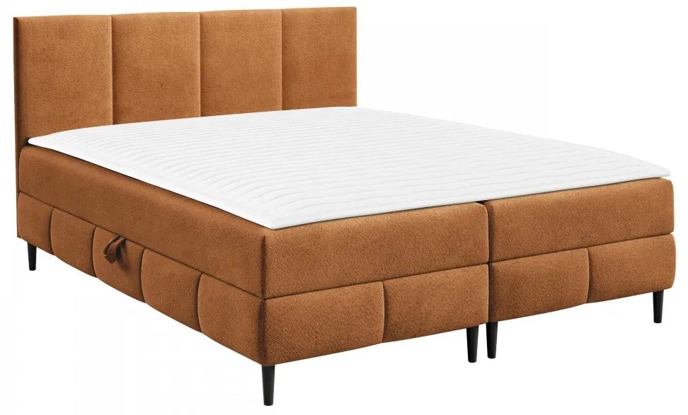 Kontinentálna posteľ Centina 2, Rozmer postele: 140x200, Dostupné poťahy: Coral 20