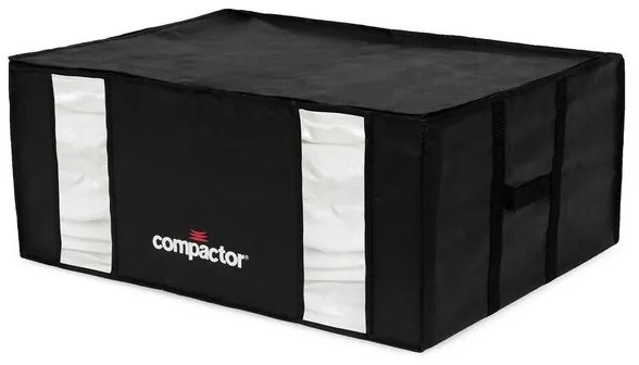 Úložný box Compactor 3D Black Edition, 210 l, čierna