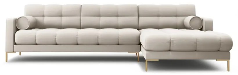 Béžová rohová pohovka (pravý roh) Bali – Cosmopolitan Design