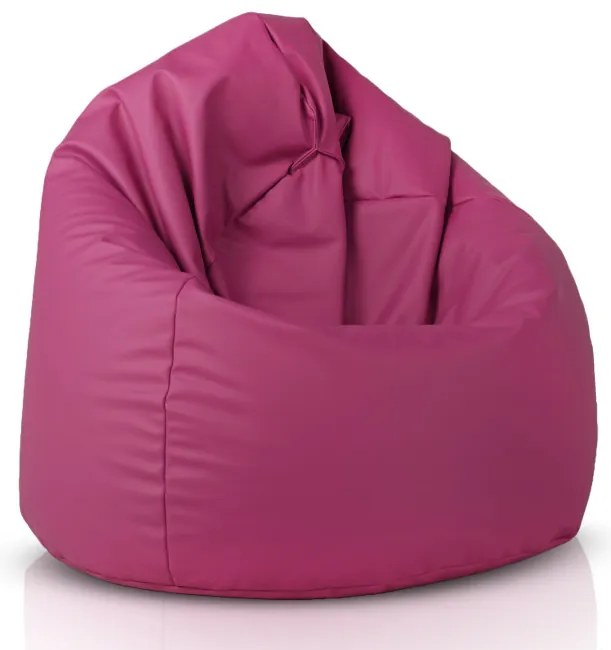 Sedací vak SAKO fuksiový ekokoža