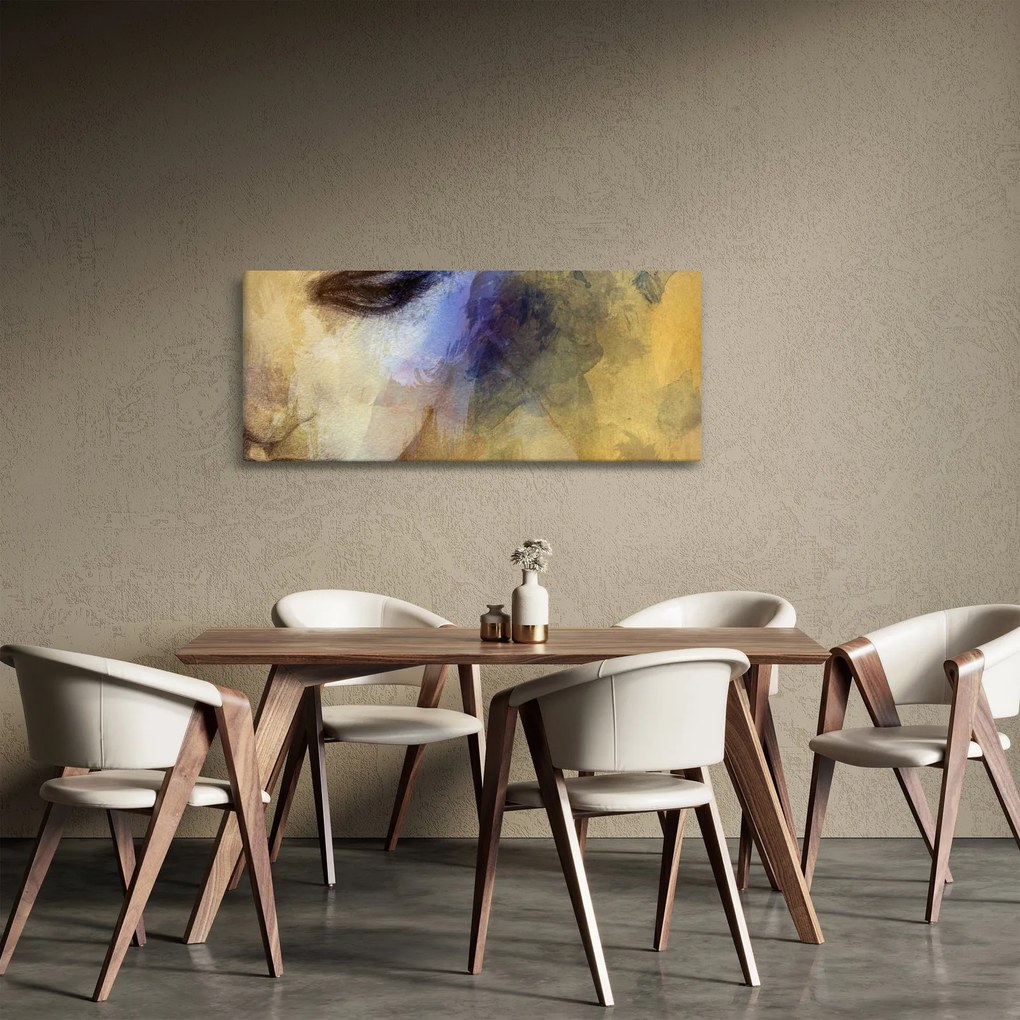 Obraz - Portrét ženy, kresba (120x50 cm)