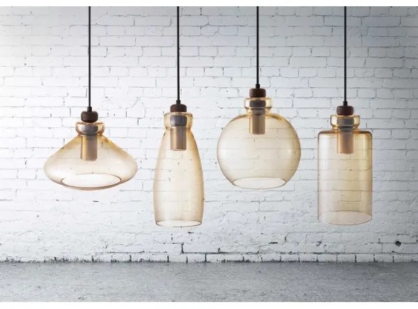 Luster na lanku VETRO 1xE27/60W/230V