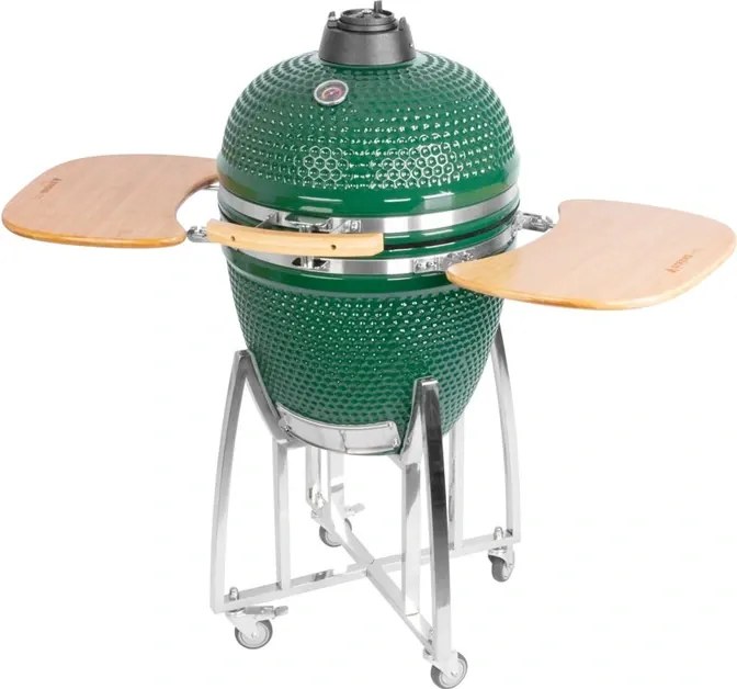 Gril Kamado Egg 21" zelený, priemer roštu 46,7 cm