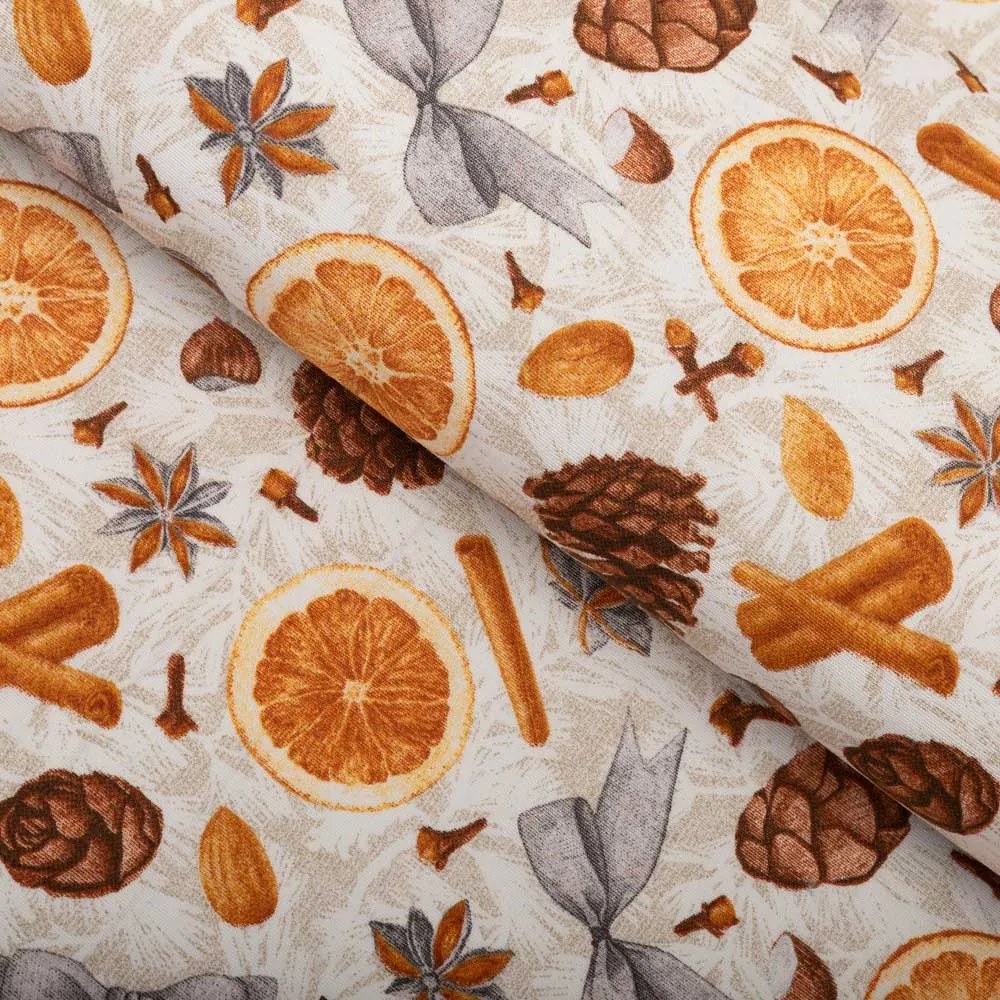 Biante Dekoračný behúň na stôl Leona LN-171 Vôňa jesene 20x120 cm