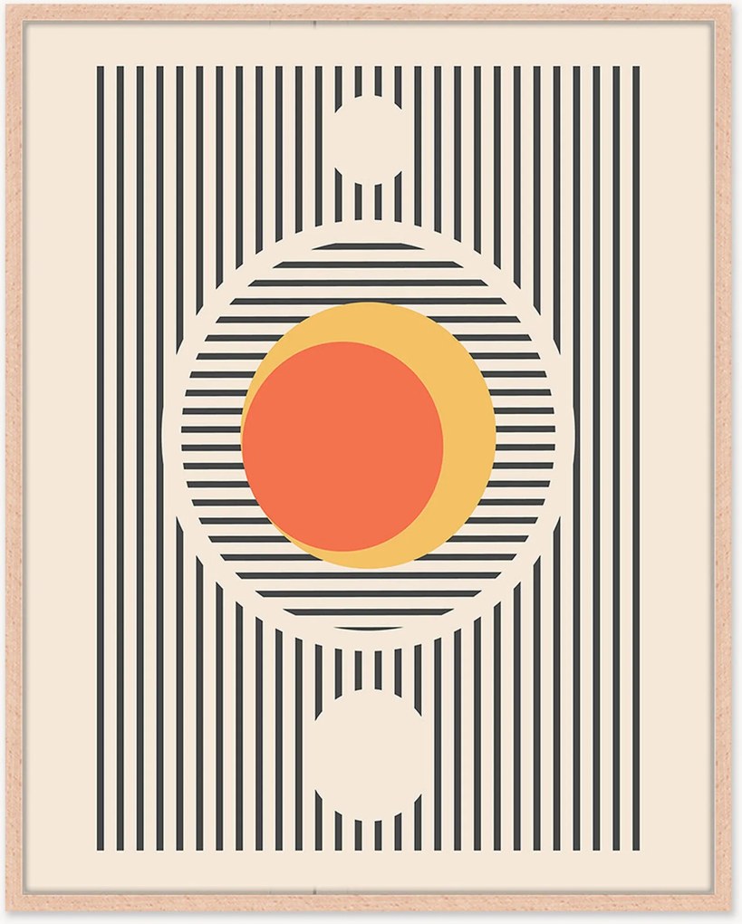 Nástenná dekorácia v ráme Creative Bauhaus