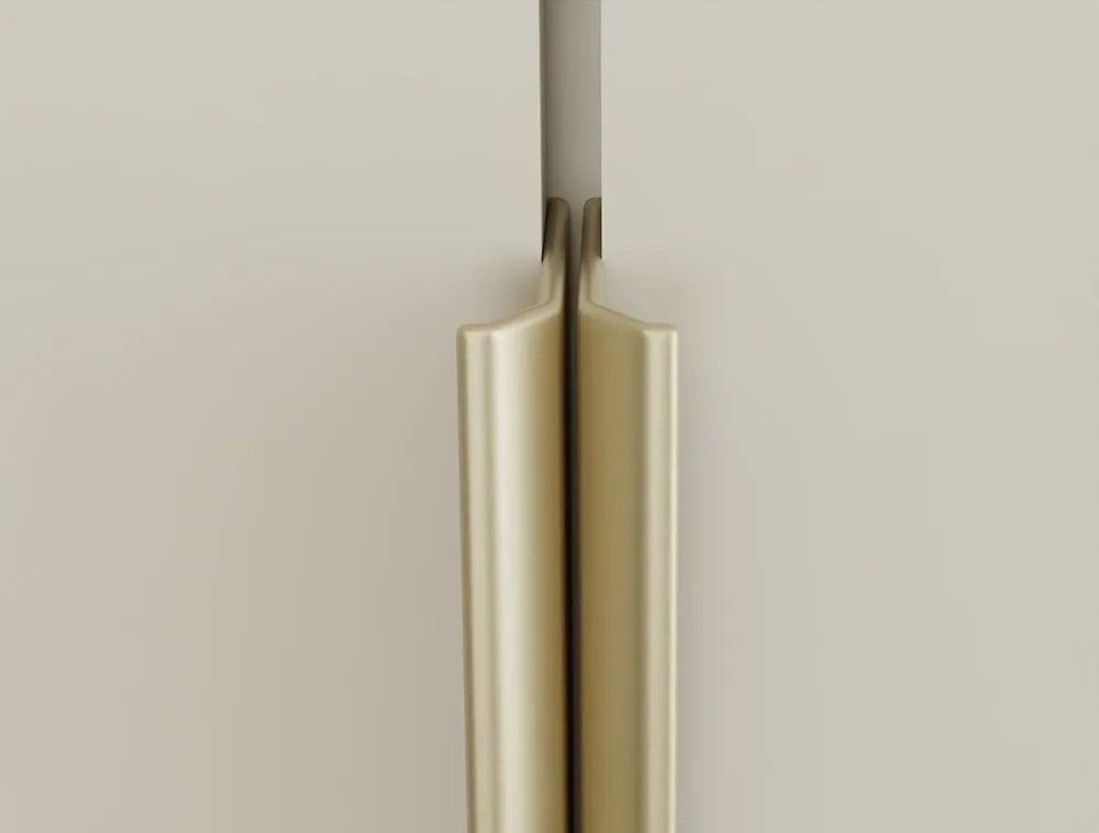 Šatníková skriňa SENSO 4D 200 cm kašmírová