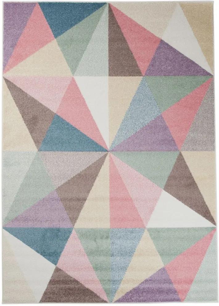 Kusový koberec Triangel viacfarebný, Velikosti 120x170cm