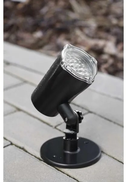 LED Vianočný vonkajší projektor LED/3,6W/230V IP44 studená biela