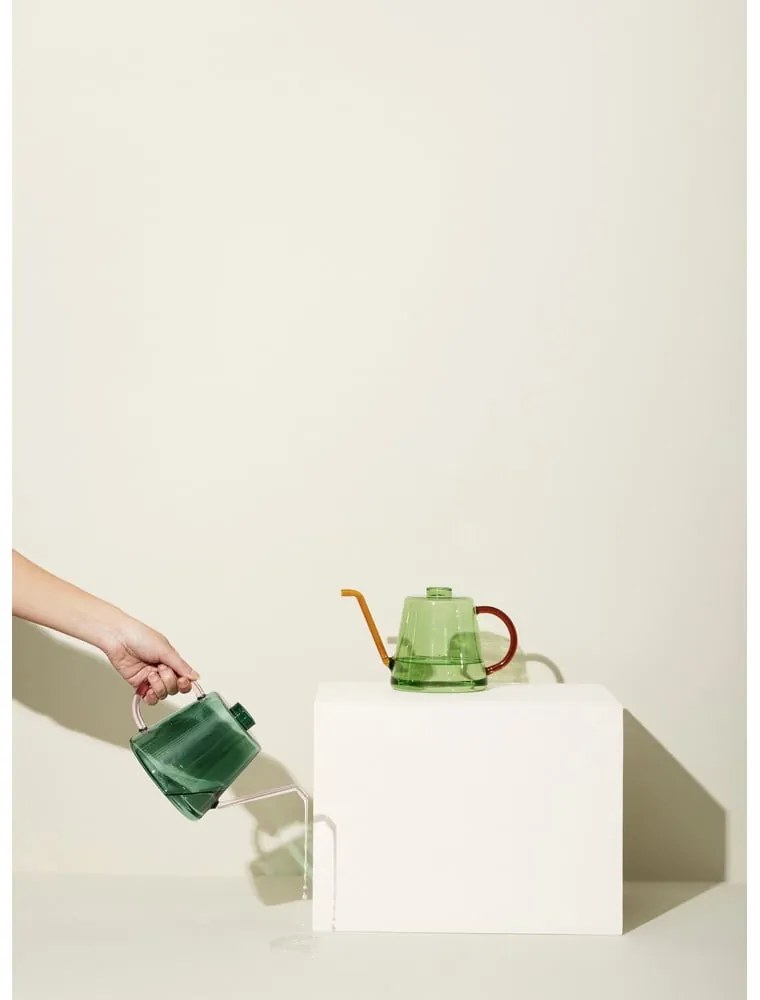 Sklenená kanvička na zalievanie 1 l Flora – Hübsch