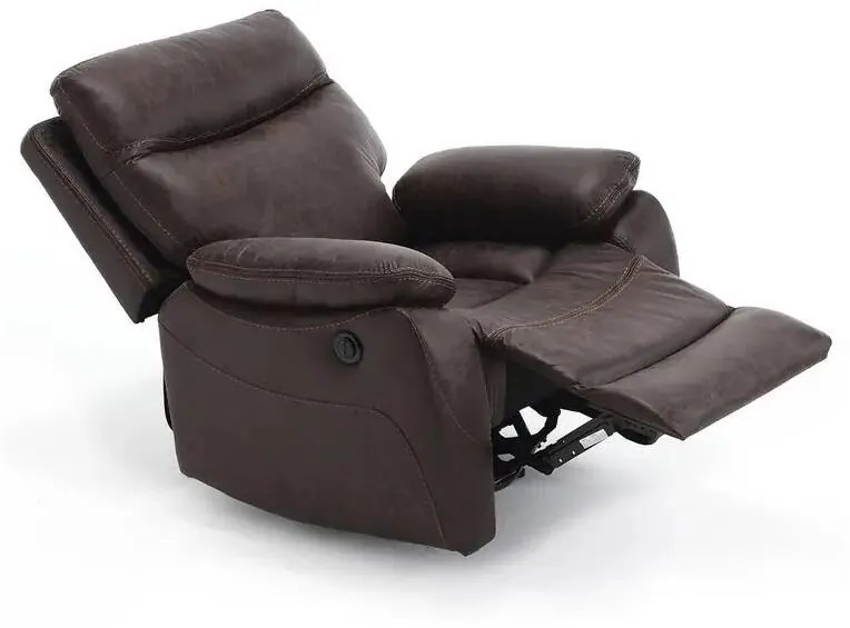 Relax kreslo MULLEN BROWN s elektrickým polohovaním