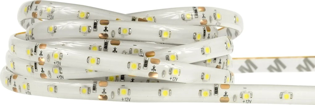 ECOLIGHT LED pásik - SMD 2835 - 5m - 60LED/m - 4,8 W/m - IP65 - studená biela