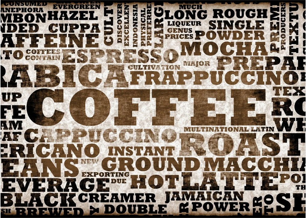 Sklenený obraz - Coffee (70x50 cm)