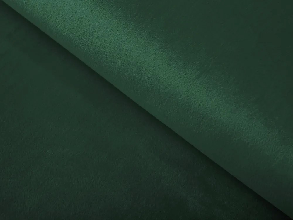 Biante Zamatový okrúhly obrus Velvet Premium SVP-012 Zelený Ø 100 cm