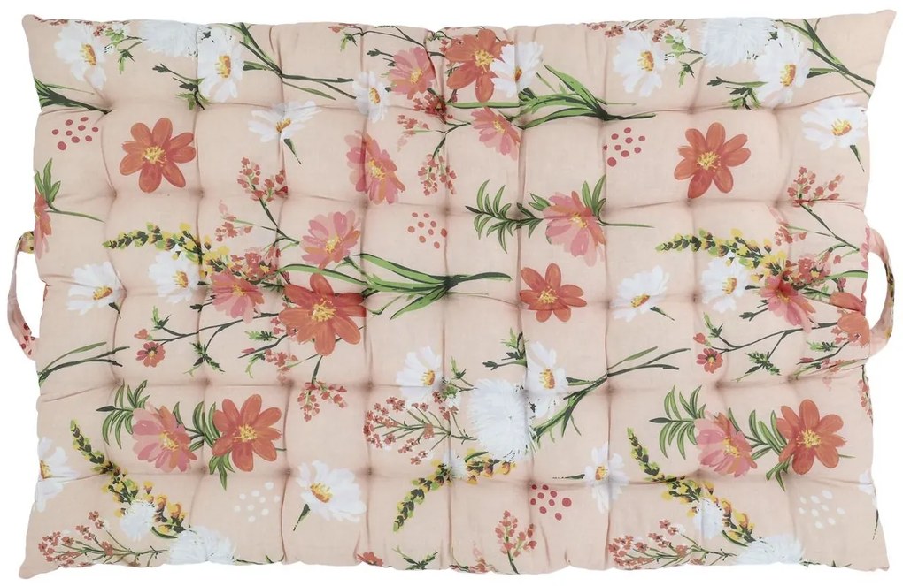 Ružový matrac s kvetmi Aix Quilt Wild Flowers - 60*100 cm