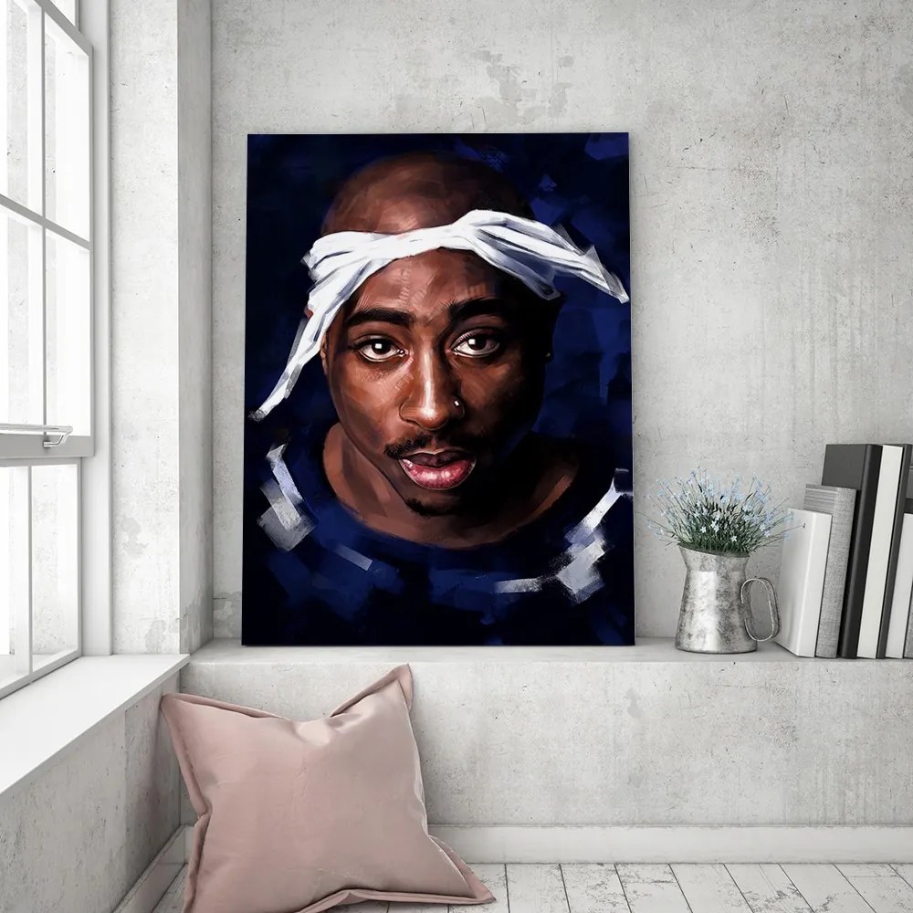 Gario Obraz na plátne Portrét 2Pac - Dmitry Belov Rozmery: 80 x 120 cm